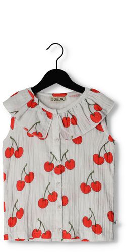 T-shirt Cherry - Blouse Big Collar No Sleeve - Mädchen - Carlijnq - Modalova