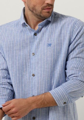 Casual-oberhemd Long Sleeve Shirt Linen Cotton Blend Stripe Herren - Vanguard - Modalova