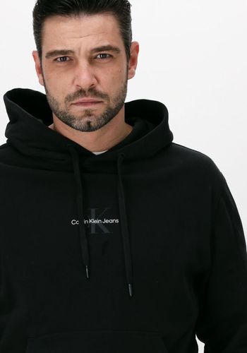 Sweatshirt Monogram Logo Hoodie Damen - Calvin Klein - Modalova