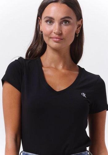 T-shirt Ck Embroidery Stretch Damen - Calvin Klein - Modalova