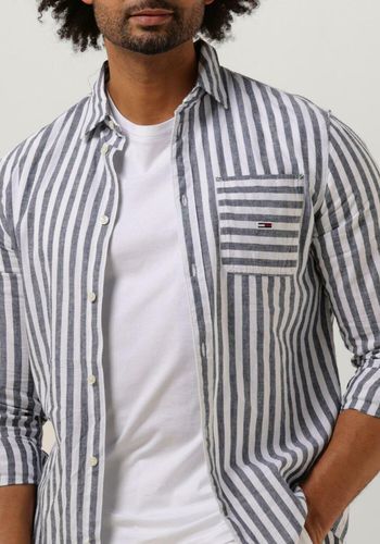 Casual-oberhemd Tjm Clsc Ls Stripe Linen Shirt / Herren - Tommy Jeans - Modalova