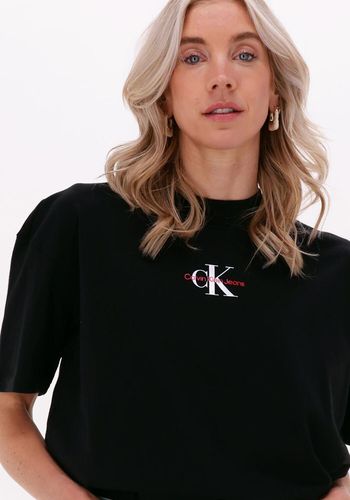 T-shirt Monogram Boyfriend Fit Tee Damen - Calvin Klein - Modalova
