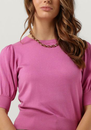 Minus Top Liva Knit Tee Rosa Damen - Minus - Modalova