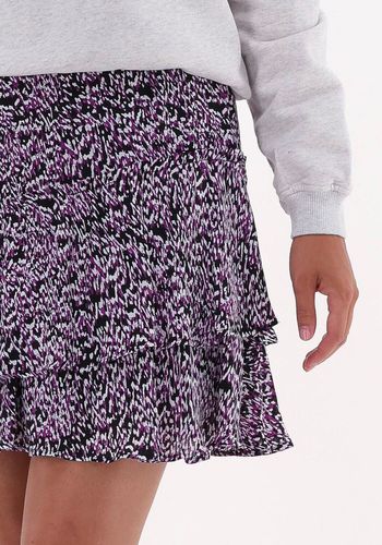 Minirock Ladies Woven Abstract Viscose Skirt Damen - Alix the Label - Modalova