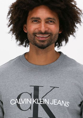 Sweatshirt Iconic Monogram Crewneck Herren - Calvin Klein - Modalova