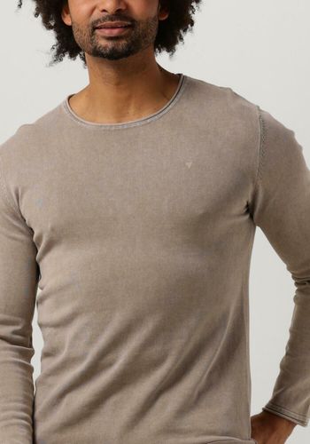 Pullover Flat Knitted Shirt With Small Logo On Chest Herren - Purewhite - Modalova