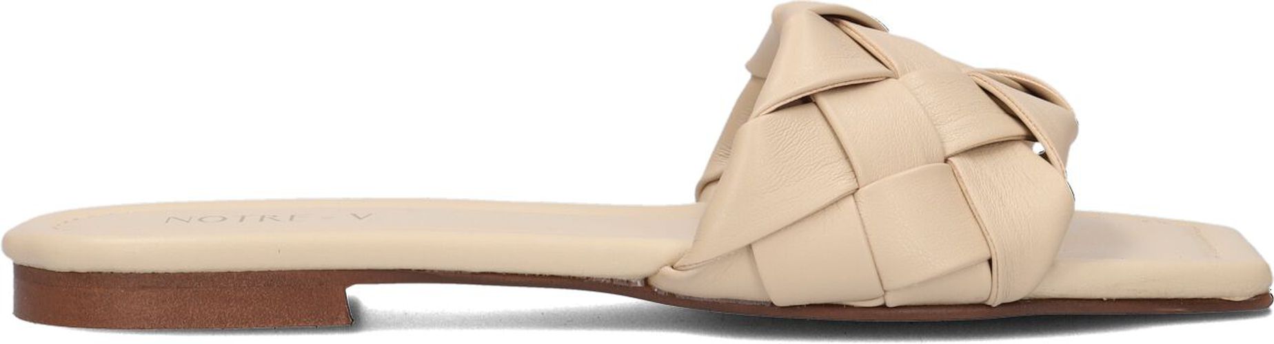 Notre-V Pantolette 7135 Beige Damen - Notre-V - Modalova