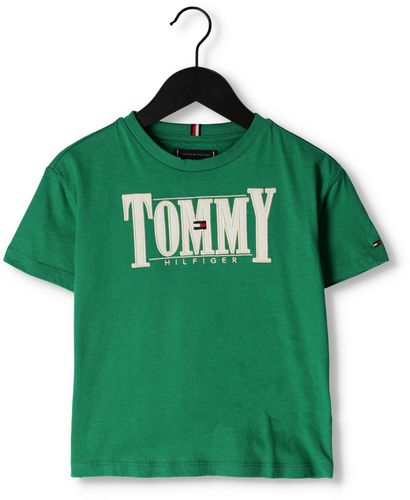 T-shirt Cord Applique Tee S/s Jungen - Tommy Hilfiger - Modalova