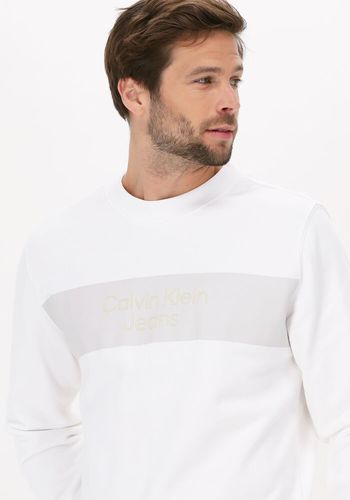 Sweatshirt Blocking Institutional Crew Neck Herren - Calvin Klein - Modalova