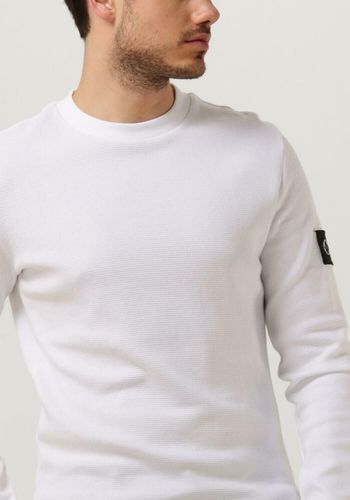 Sweatshirt Monogram Badge Waffle Ls Tee Herren - Calvin Klein - Modalova
