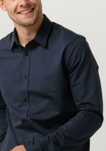Klassisches Oberhemd Long Sleeve Shirt Twill Jersey 2 Tone Herren - Cast Iron - Modalova