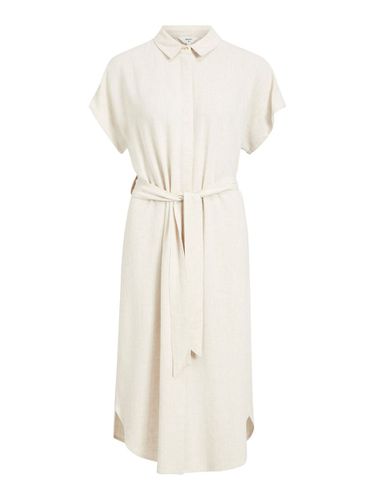 Linen Blend Shirt Dress - Object Collectors Item - Modalova