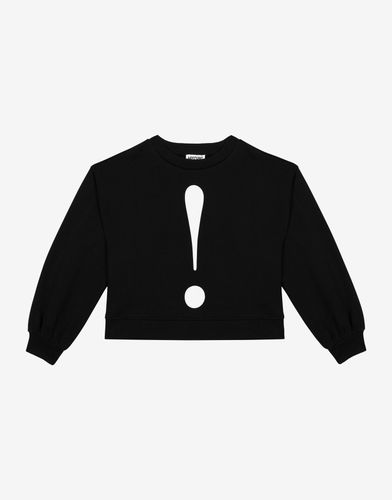 House Symbols !? Cotton Sweatshirt - Moschino - Modalova