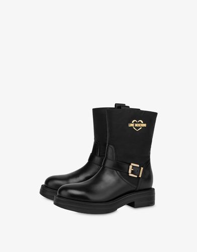 Botines «biker» City Love - Love Moschino - Modalova