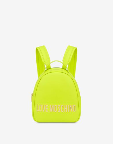 Maxi Lettering Backpack - Love Moschino - Modalova