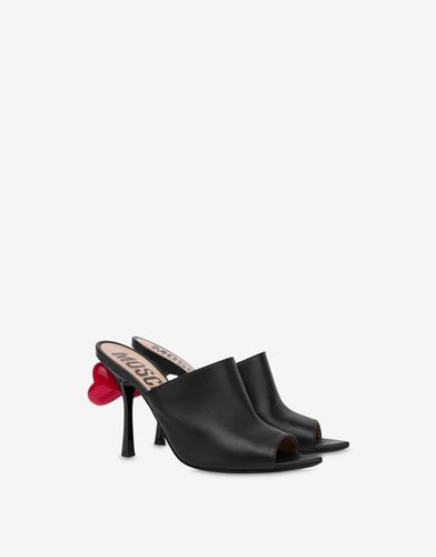 Heeled Mules - Moschino - Modalova