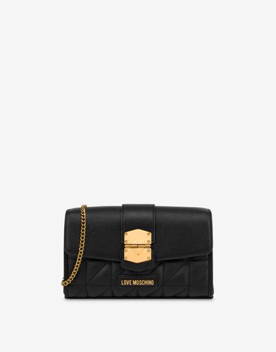 Bolso Diario Inteligente Click Heart - Love Moschino - Modalova