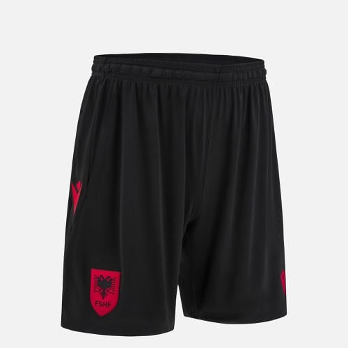 Albania National Team FSHF 2024/25 junior home/third match shorts - Macron - Modalova