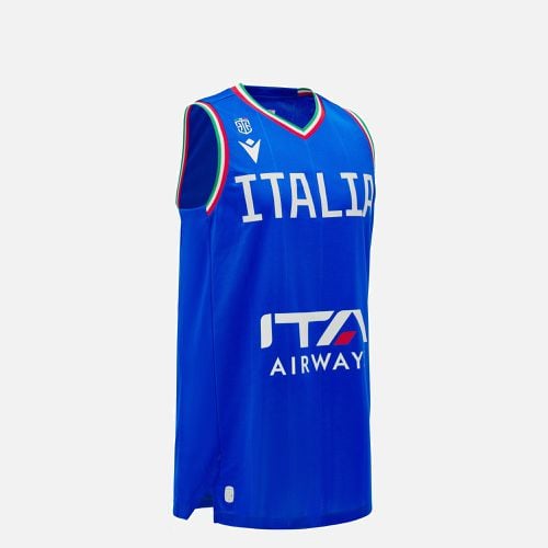 Italbasket 2024/25 junior home singlet - Macron - Modalova