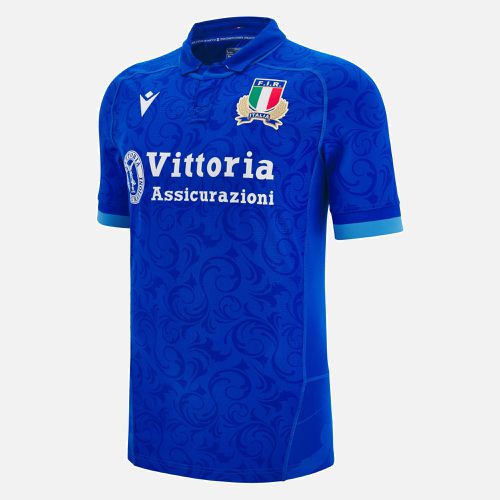 Italia Rugby 2024/25 adults' home authentic match jersey - Macron - Modalova