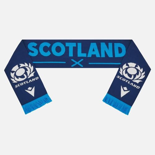 Scotland Rugby 2024/25 blue Scotland supporters scarf - Macron - Modalova