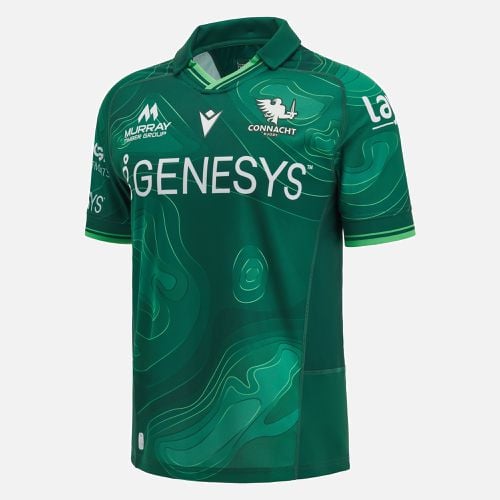 Connacht Rugby 2024/25 adults' home poly replica shirt - Macron - Modalova