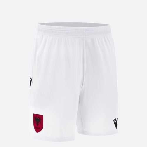 Albania National Team FSHF 2024/25 junior away match shorts - Macron - Modalova