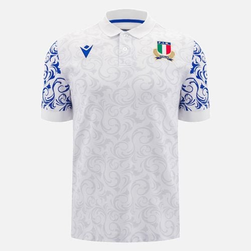 Italia Rugby 2024/25 cotton replica away jersey - Macron - Modalova