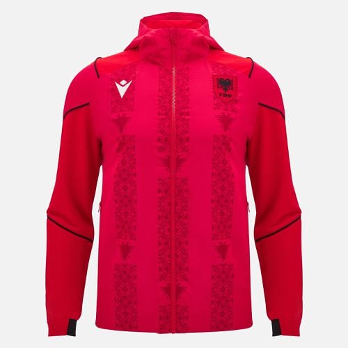 Albania National Team FSHF 2024/25 adults' anthem jacket - Macron - Modalova