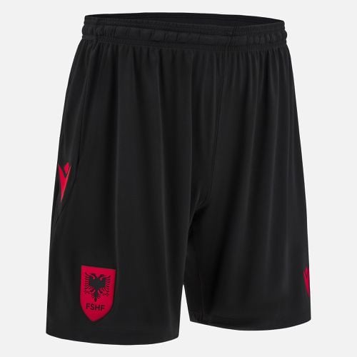 Albania National Team FSHF 2024/25 adults' home/third shorts - Macron - Modalova