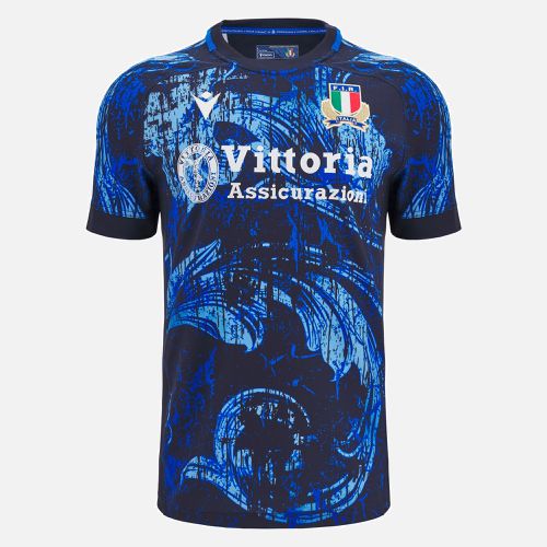 Italia Rugby 2024/25 training rugby jersey - Macron - Modalova