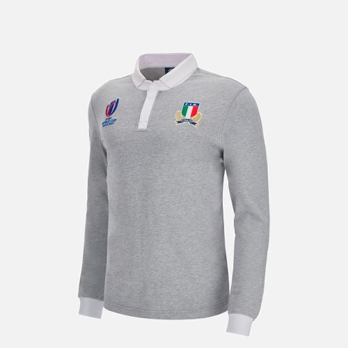 Rugby World Cup 2023 Italia Rugby junior training rugby shirt - Macron - Modalova