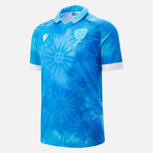 Uruguay Rugby 2024/25 adults' home replica shirt - Macron - Modalova