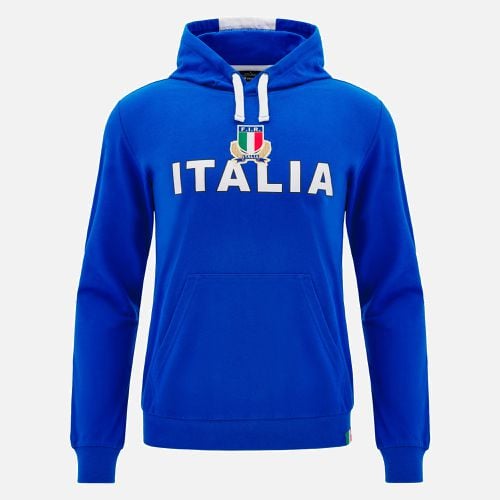 Italia Rugby 2024/25 fan line hoodie sweatshirt - Macron - Modalova