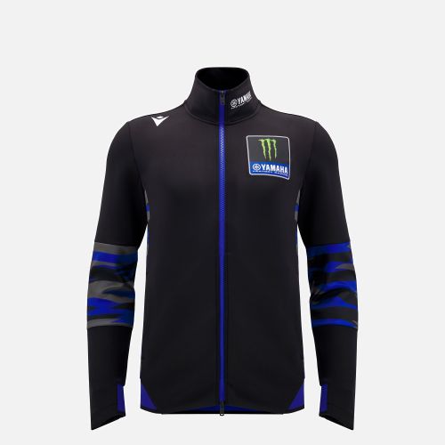 Monster Energy Yamaha MotoGP 2025 junior fan gear full zip sweatshirt - Macron - Modalova