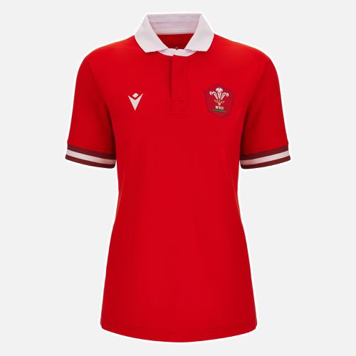 Welsh Rugby 2023/24 womens home cotton shirt - Macron - Modalova