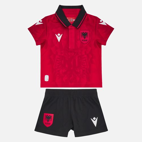 Albania National Team FSHF 2023/24 home infant kit - Macron - Modalova