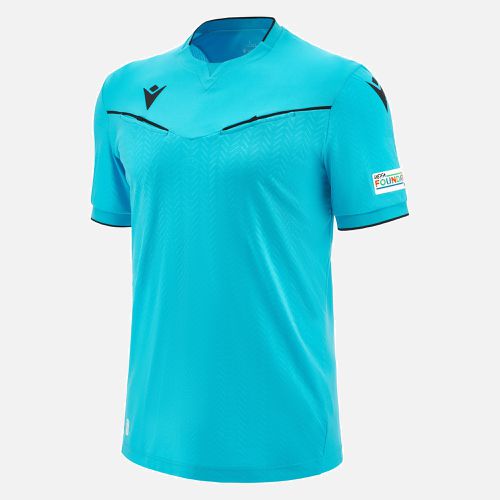 UEFA 2023/25 referee neon blue shirt - Macron - Modalova