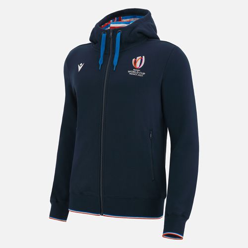 Rugby World Cup 2023 adults' full zip cotton hooded sweatshirt - Macron - Modalova