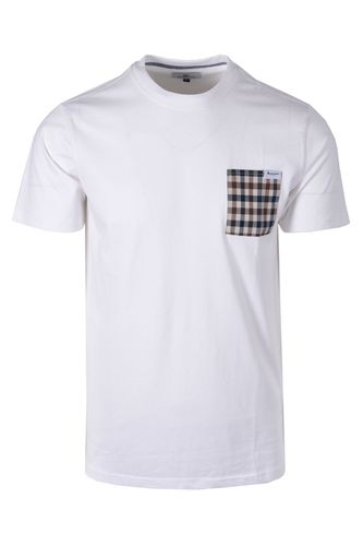 Club Check Pocket T-shirt Size: SIZE L - Aquascutum - Modalova