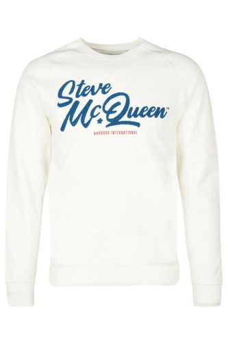 Holts Sweatshirt Whisper White Size: SIZE M - Barbour Steve McQueen - Modalova