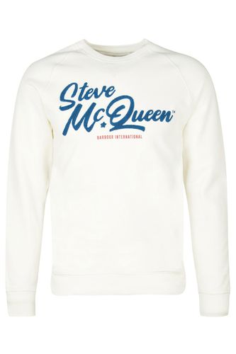 Holts Sweatshirt Whisper White Size: SIZE XL - Barbour Steve McQueen - Modalova