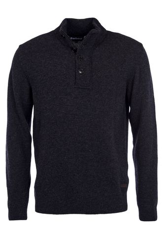 Patch Half Zip Jumper Charcoal Size: SIZE 2XL - Barbour - Modalova