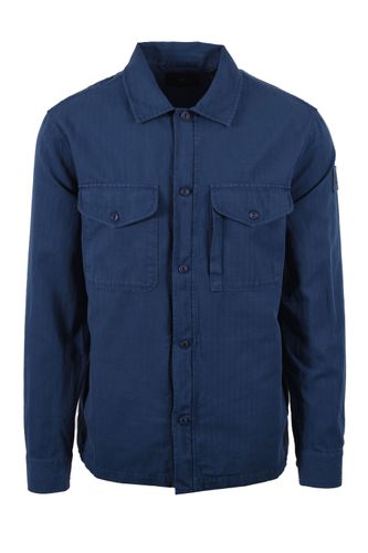 CS60 Overshirt Insignia Blue Size: SIZE M - Belstaff - Modalova