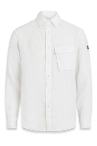 Scale Linen Shirt Size: SIZE M - Belstaff - Modalova