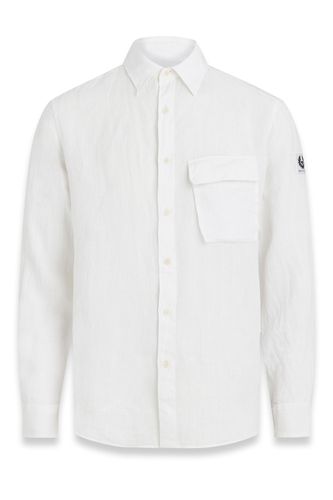 Scale Linen Shirt Size: SIZE XL - Belstaff - Modalova