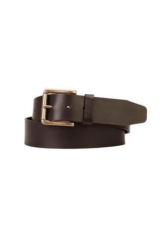 Boss Black Joris -sz40 Leather Belt Dark Brown Size: - BOSS Accessories - Modalova