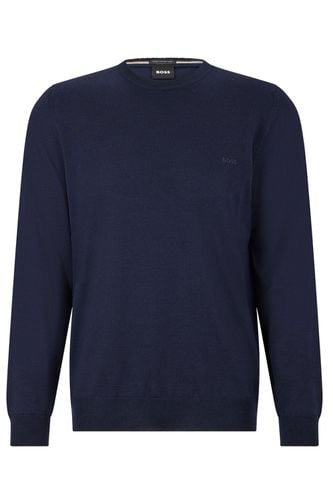 Botto-l Crew Neck Knitwear Dark Blue Size: SIZE 3XL - BOSS Black - Modalova