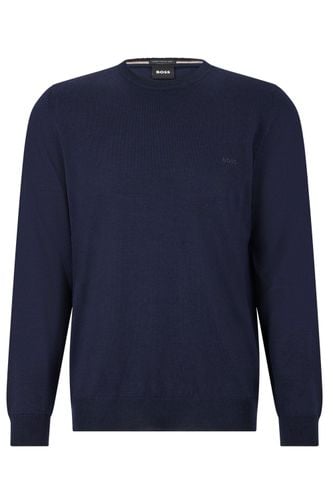 Botto-l Crew Neck Knitwear Dark Blue Size: SIZE L - BOSS Black - Modalova