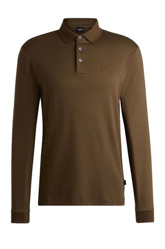 Boss Pado 30 Long Sleeved Polo Open Size: SIZE 2XL - BOSS Black - Modalova